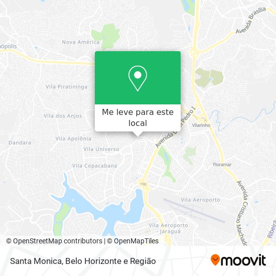 Santa Monica mapa