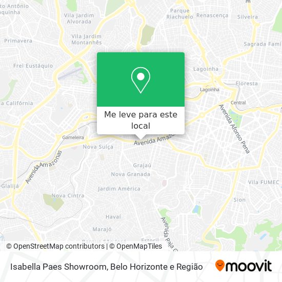 Isabella Paes Showroom mapa
