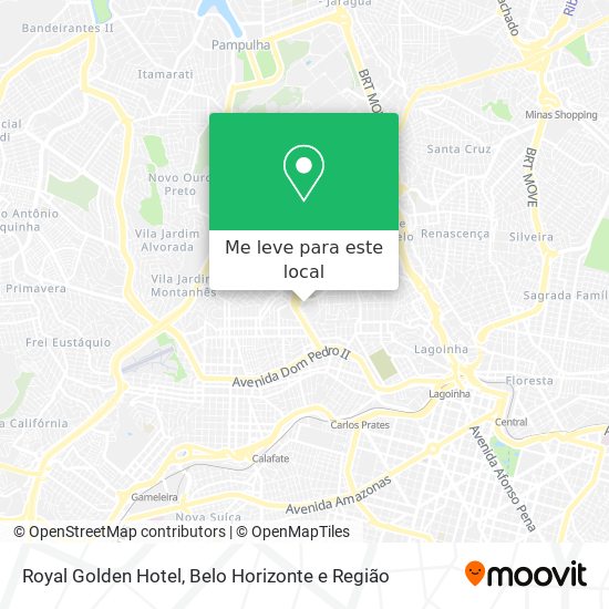 Royal Golden Hotel mapa