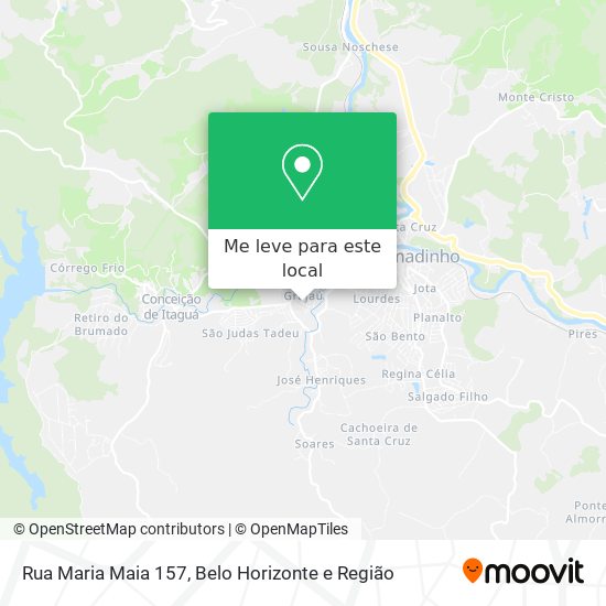 Rua Maria Maia 157 mapa