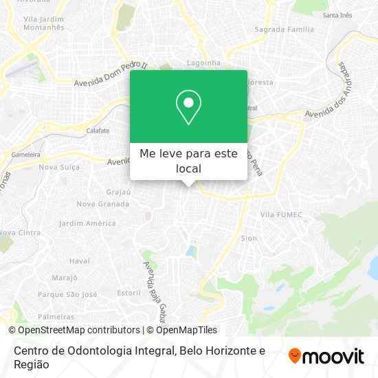 Centro de Odontologia Integral mapa