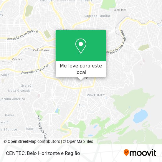 CENTEC mapa