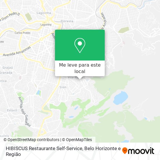 HIBISCUS Restaurante Self-Service mapa