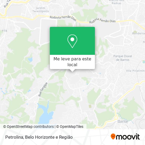Petrolina mapa