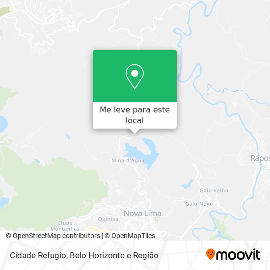 Cidade Refugio mapa