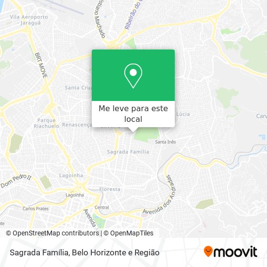 Sagrada Família mapa