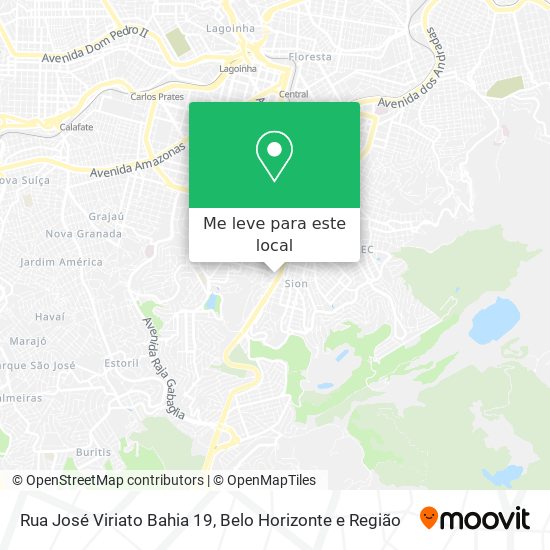 Rua José Viriato Bahia 19 mapa