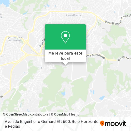Avenida Engenheiro Gerhard Ett 600 mapa
