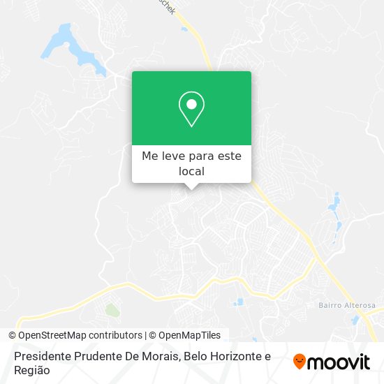 Presidente Prudente De Morais mapa