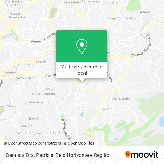 Dentista Dra. Patricia mapa