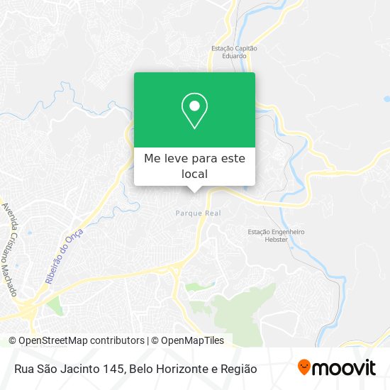 Rua São Jacinto 145 mapa