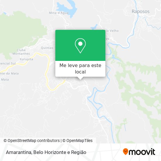 Amarantina mapa