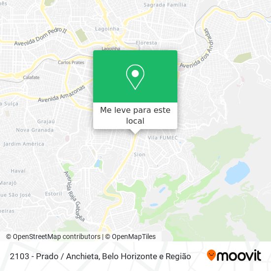 2103 - Prado / Anchieta mapa