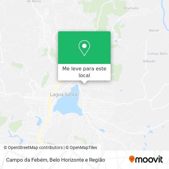 Campo da Febém mapa