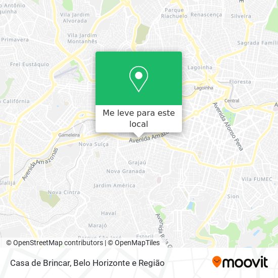 Casa de Brincar mapa