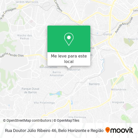 Rua Doutor Júlio Ribeiro 46 mapa