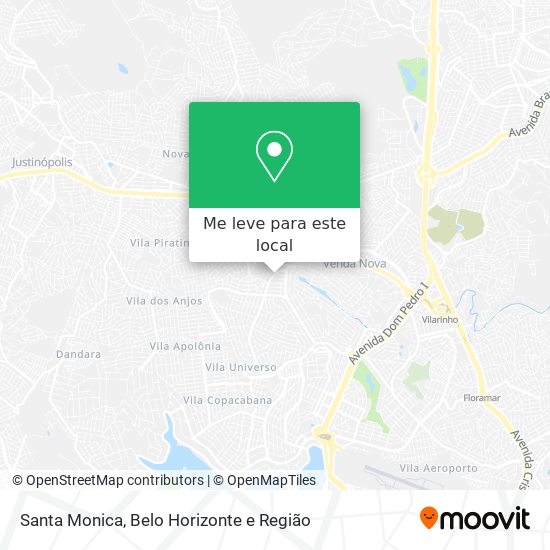 Santa Monica mapa