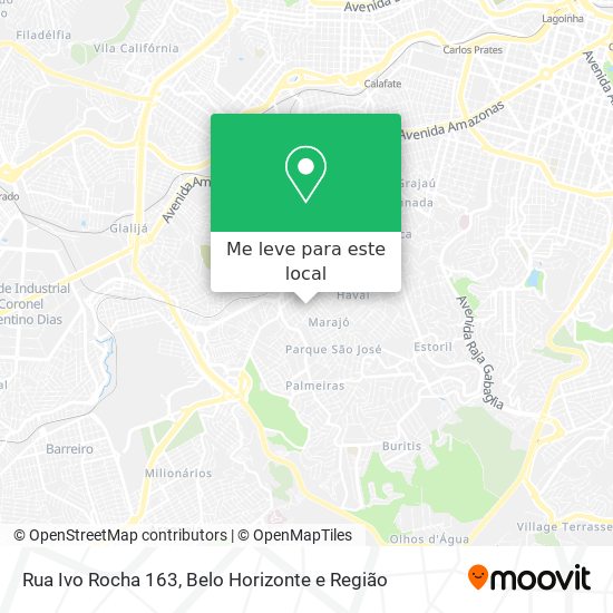 Rua Ivo Rocha 163 mapa