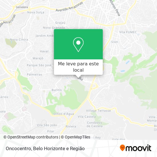 Oncocentro mapa