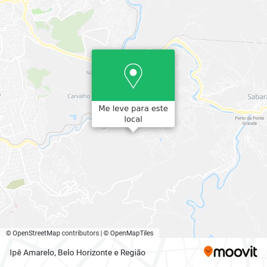 Ipê Amarelo mapa