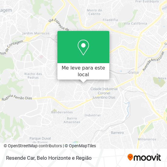Resende Car mapa