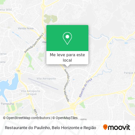 Restaurante do Paulinho mapa