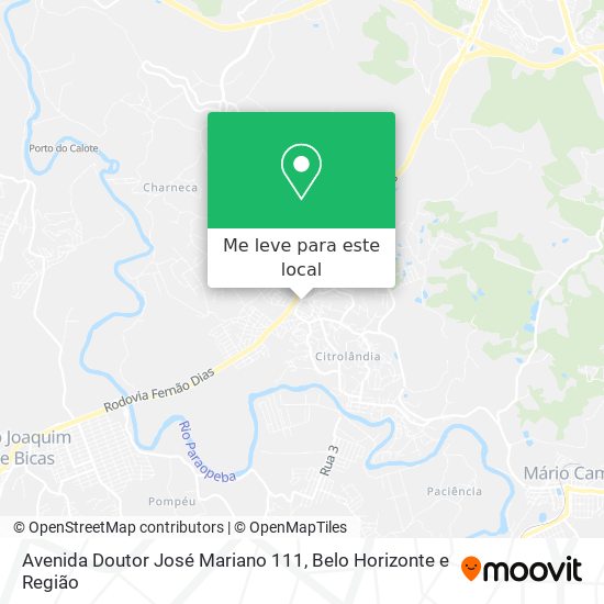 Avenida Doutor José Mariano 111 mapa