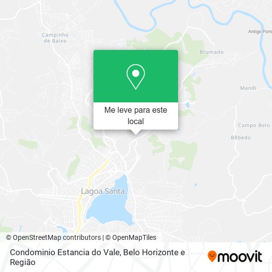 Condominio Estancia do Vale mapa