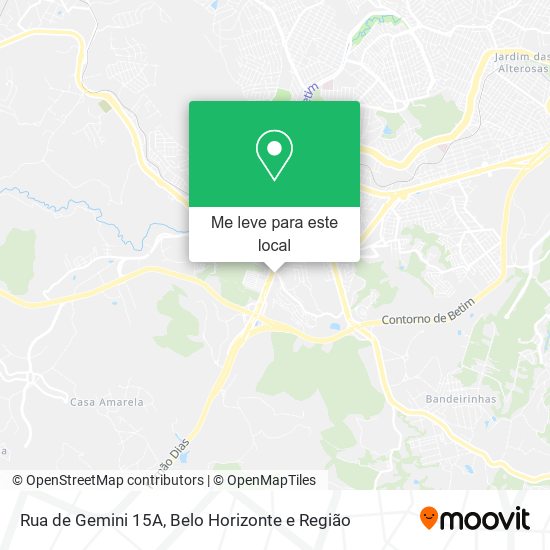 Rua de Gemini 15A mapa