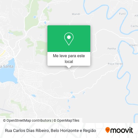 Rua Carlos Dias Ribeiro mapa