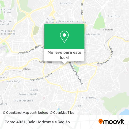 Ponto 4031 mapa