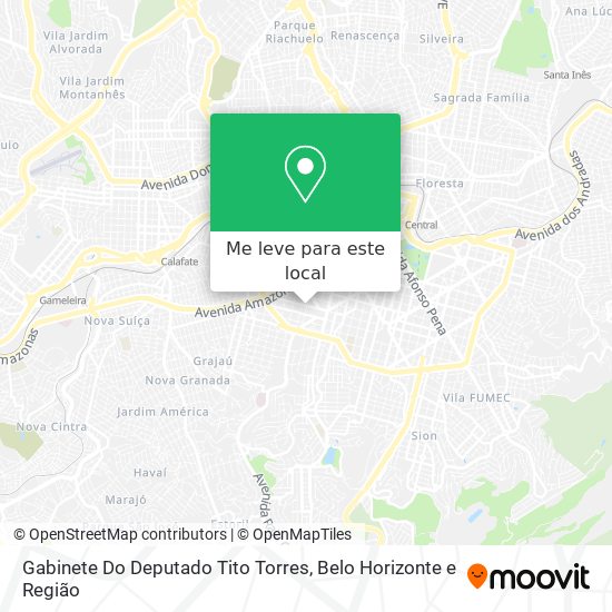 Gabinete Do Deputado Tito Torres mapa