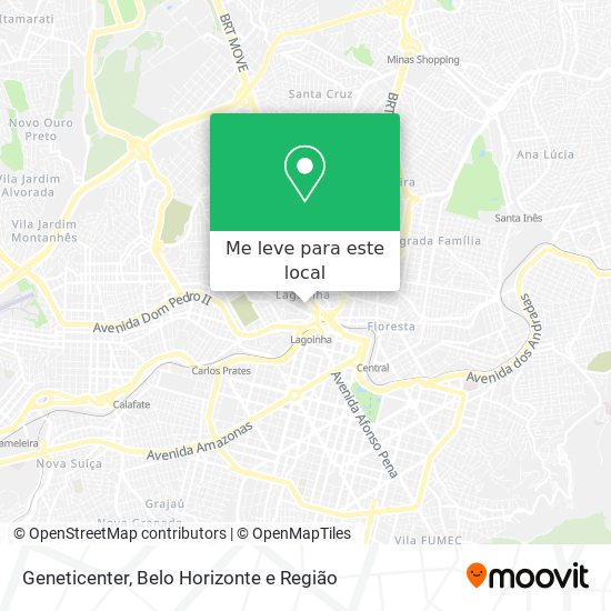 Geneticenter mapa