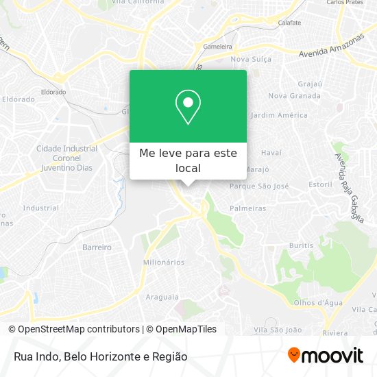 Rua Indo mapa