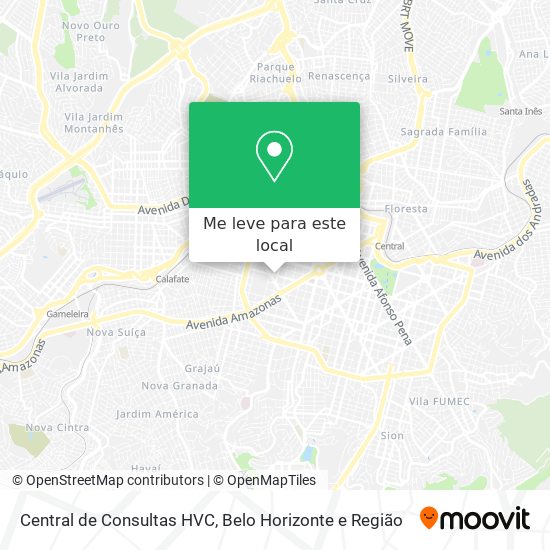 Central de Consultas HVC mapa