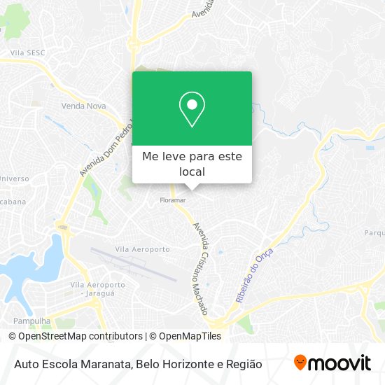 Auto Escola Maranata mapa