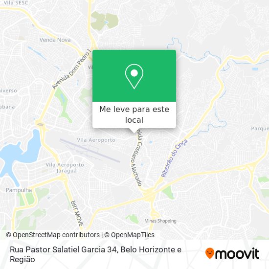 Rua Pastor Salatiel Garcia 34 mapa