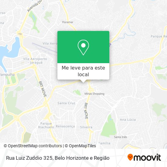Rua Luiz Zuddio 325 mapa