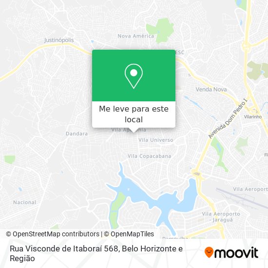 Rua Visconde de Itaboraí 568 mapa