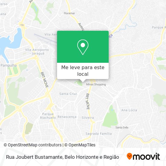 Rua Joubert Bustamante mapa