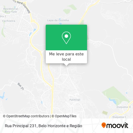 Rua Principal 231 mapa