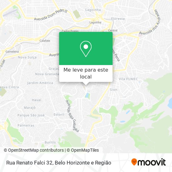 Rua Renato Falci 32 mapa