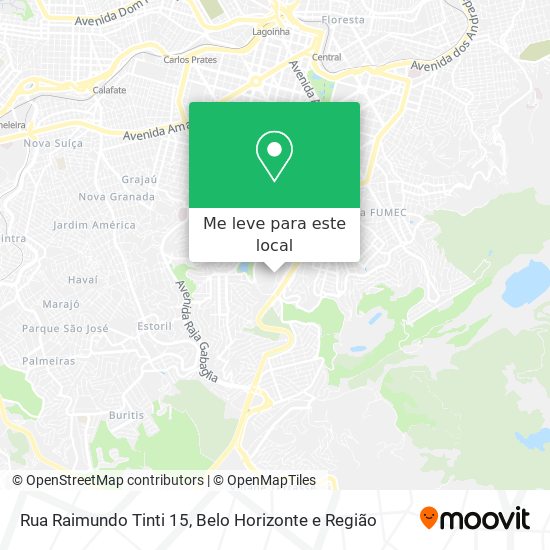 Rua Raimundo Tinti 15 mapa