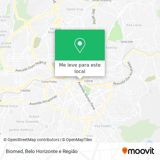 Biomed mapa