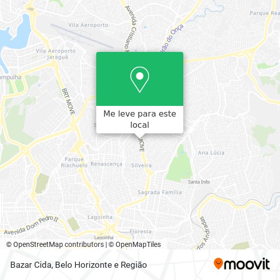 Bazar Cida mapa