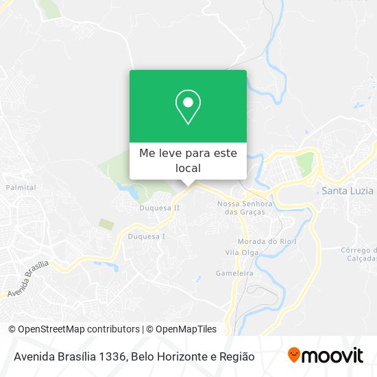 Avenida Brasília 1336 mapa