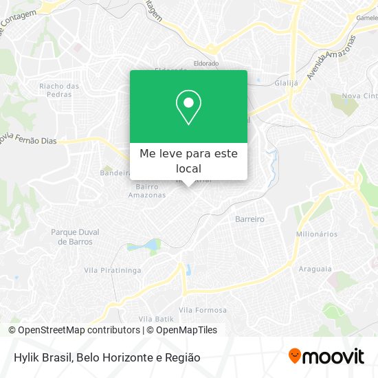 Hylik Brasil mapa