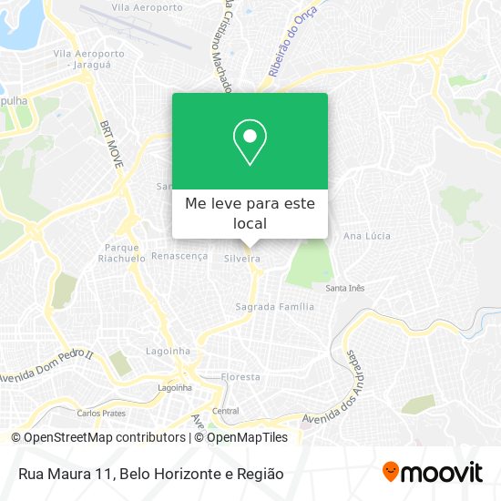 Rua Maura 11 mapa