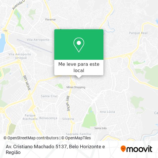 Av. Cristiano Machado 5137 mapa