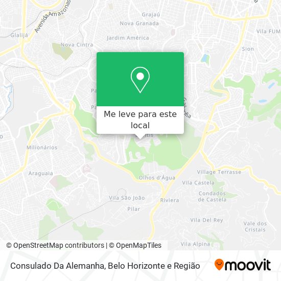 Consulado Da Alemanha mapa